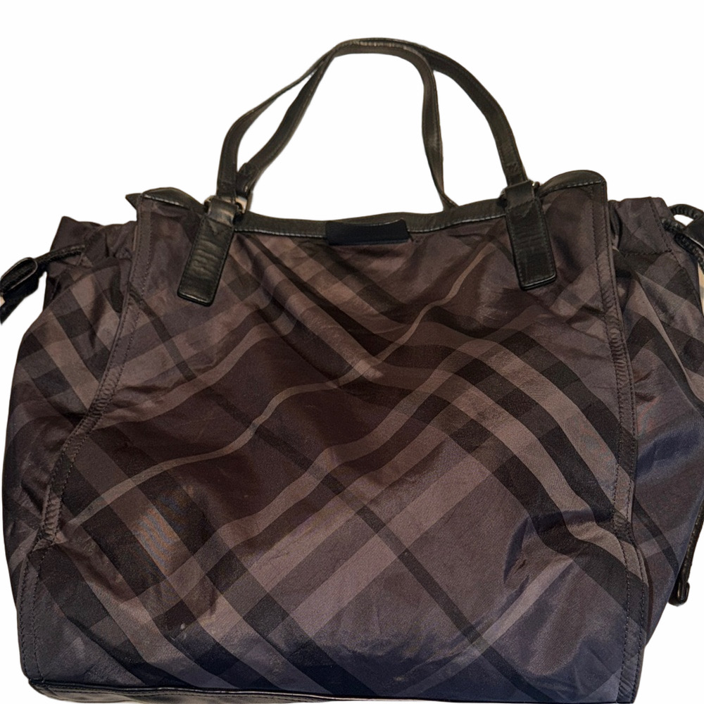 Burberry Black and GreyTravel Bag